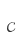 C