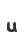 u