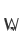 w