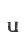 u