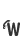 W