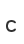 c