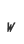 w