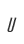 U