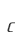 c