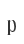 p