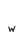w