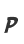 P