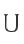 U