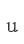 u