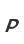 P