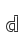 d