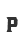 P