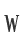 W