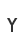 Y