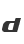 d