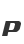 p