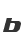 b