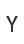 Y