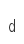 d