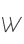 W