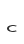 c