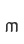 m