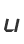 u