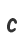 c