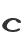 C
