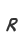 R