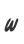 W