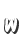 w