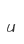u