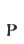 p