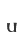 u
