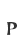 P