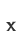 X