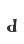 d