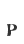 p