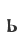 b