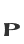 p