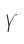 Y