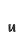 u