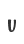 U