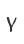 Y