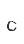 c