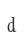 d