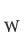 w